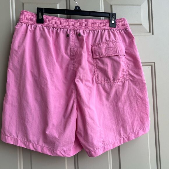 POLO Ralph Lauren Men's 2XL Pink Lined Swim Trunks Board Shorts W/Pockets 6" - Picture 3 of 6